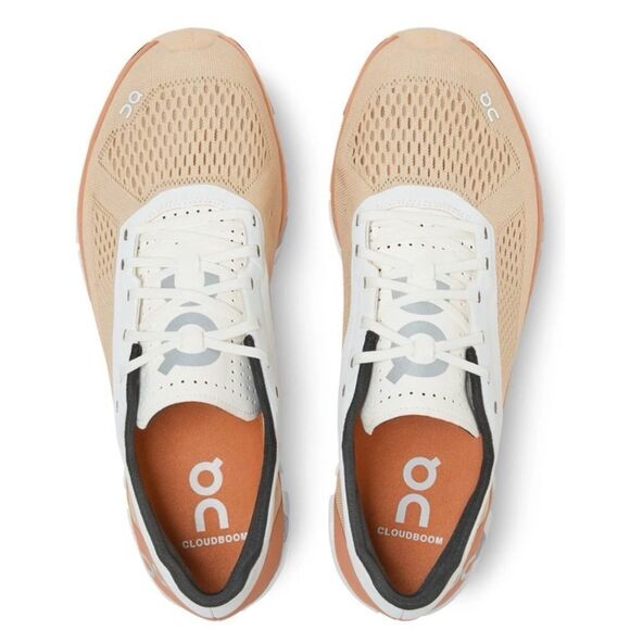 On Running Cloudboom 1 Women’s Sneakers in Savannah/ White, SZ 9.5‎ - Picture 12 of 12